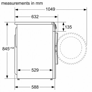 BOSCH WGG254AMSN Skalbimo mašina įkraunama iš priekio 2